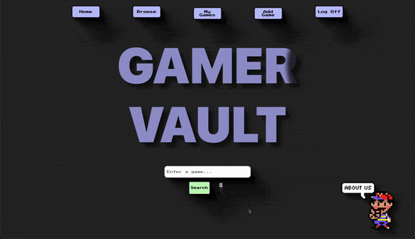 Gamer vault project